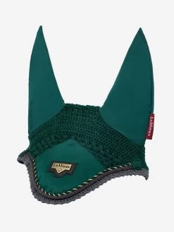 LeMieux Loire Satin Fly Hood – Spruce