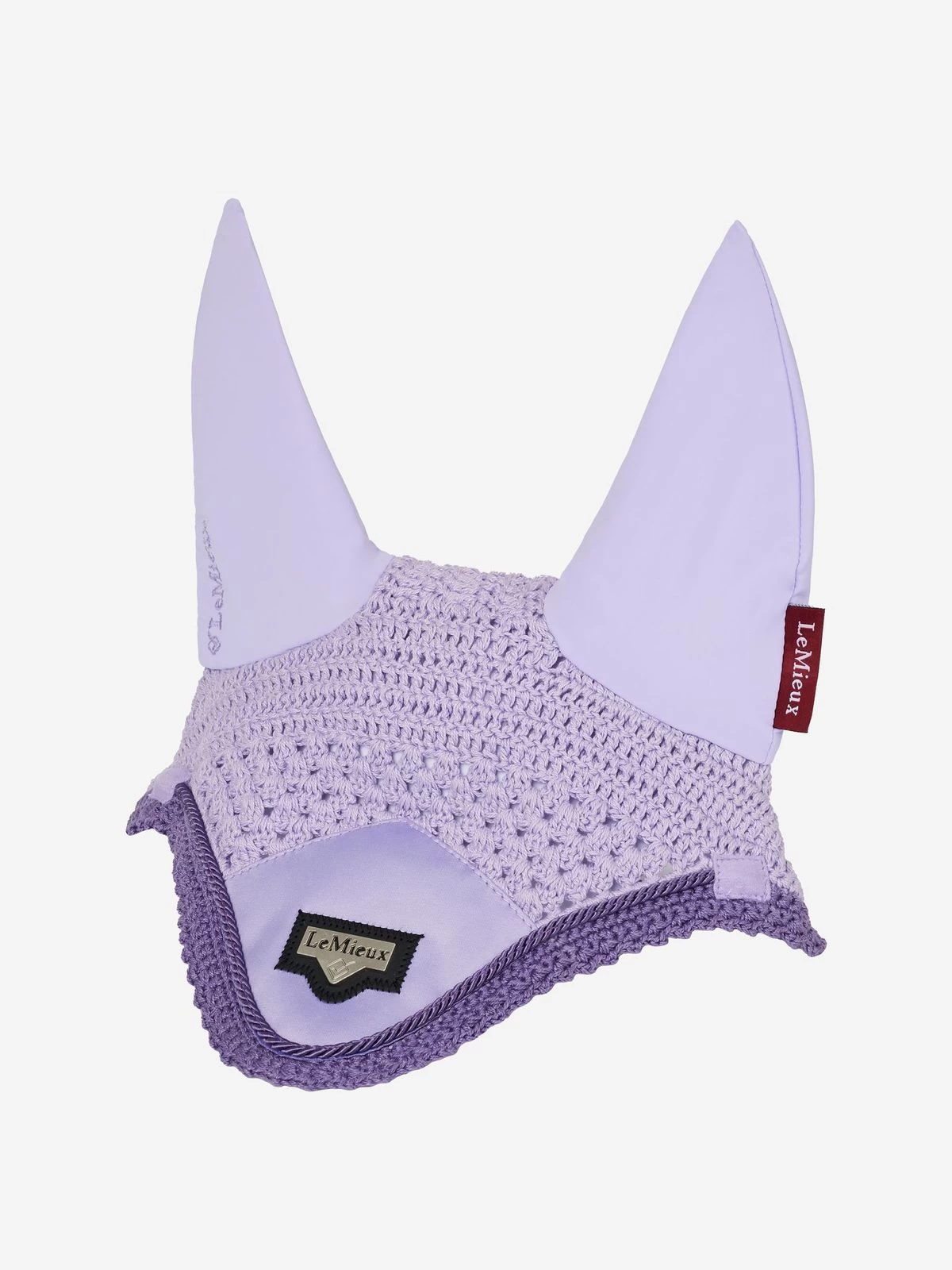 LeMieux Loire Satin Fly Hood โ Wisteria