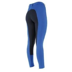 Ladies Shires Wessex Two Tone Jodhpurs – Royal Blue/Navy