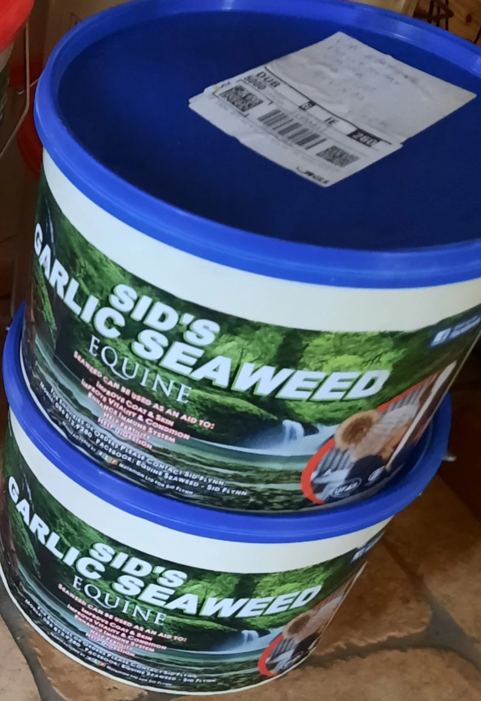 Sid’s Garlic Seaweed Lick (Delivery Within Ireland Only)