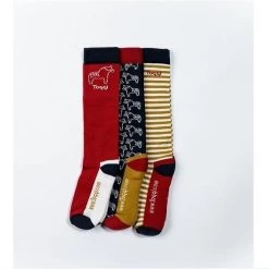 Toggi Socks – Ladies – 3 Pack – Donkey
