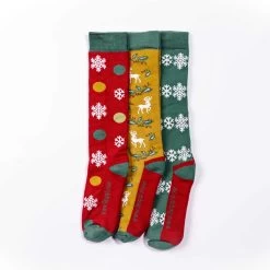 Toggi Socks – Ladies – 3 Pack – Christmas